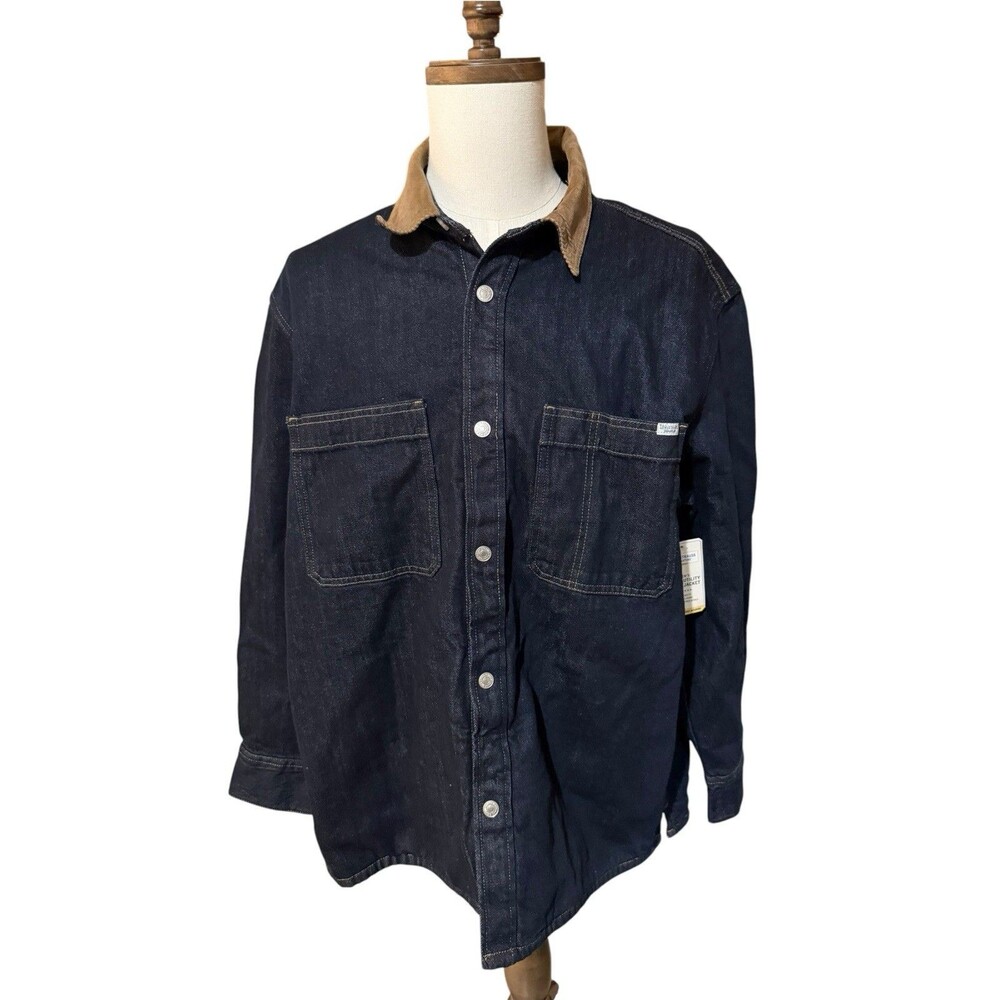Levi Strauss Signature Men’s utility Shirt Jacket Size XL New With Tags! Fall